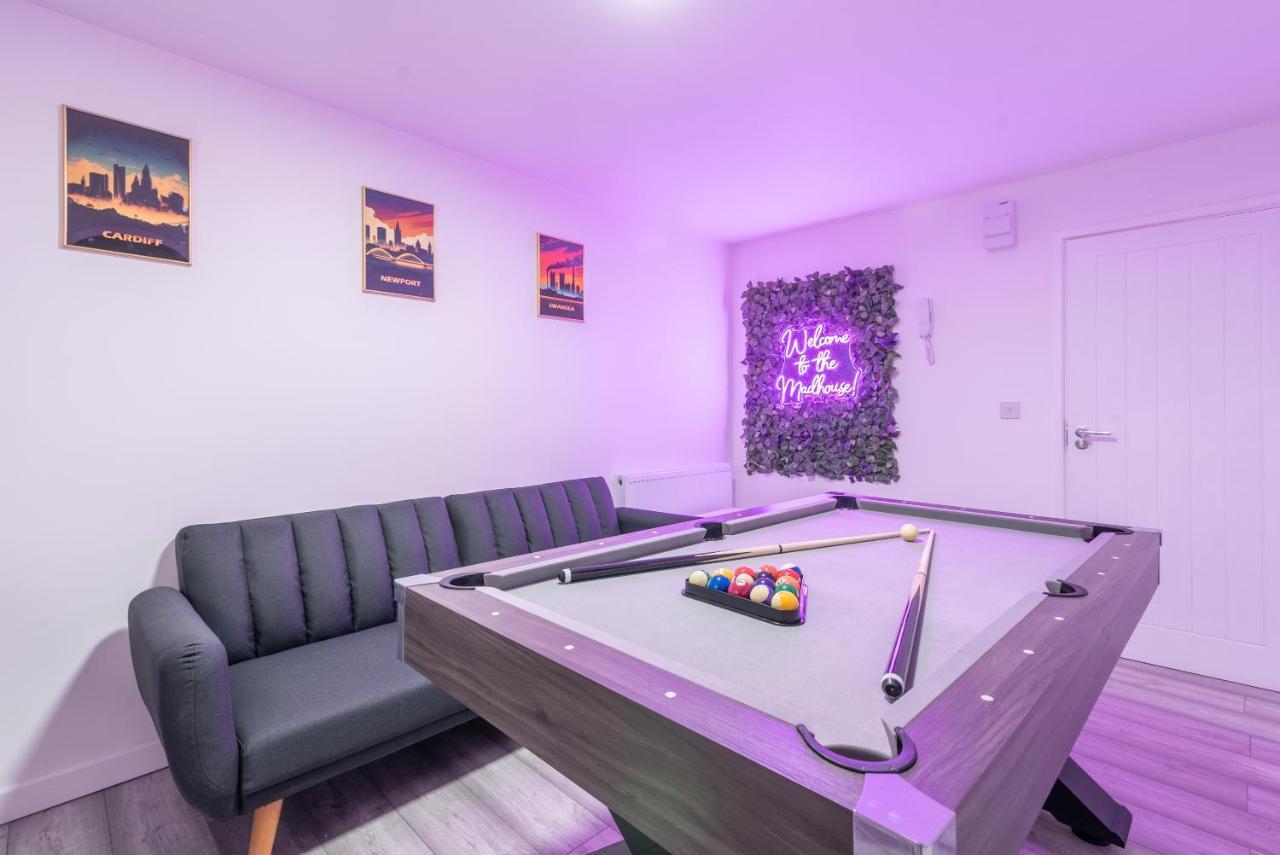 Exquisite Cardiff Apartments- With Garden Lounge & Games Room Eksteriør billede