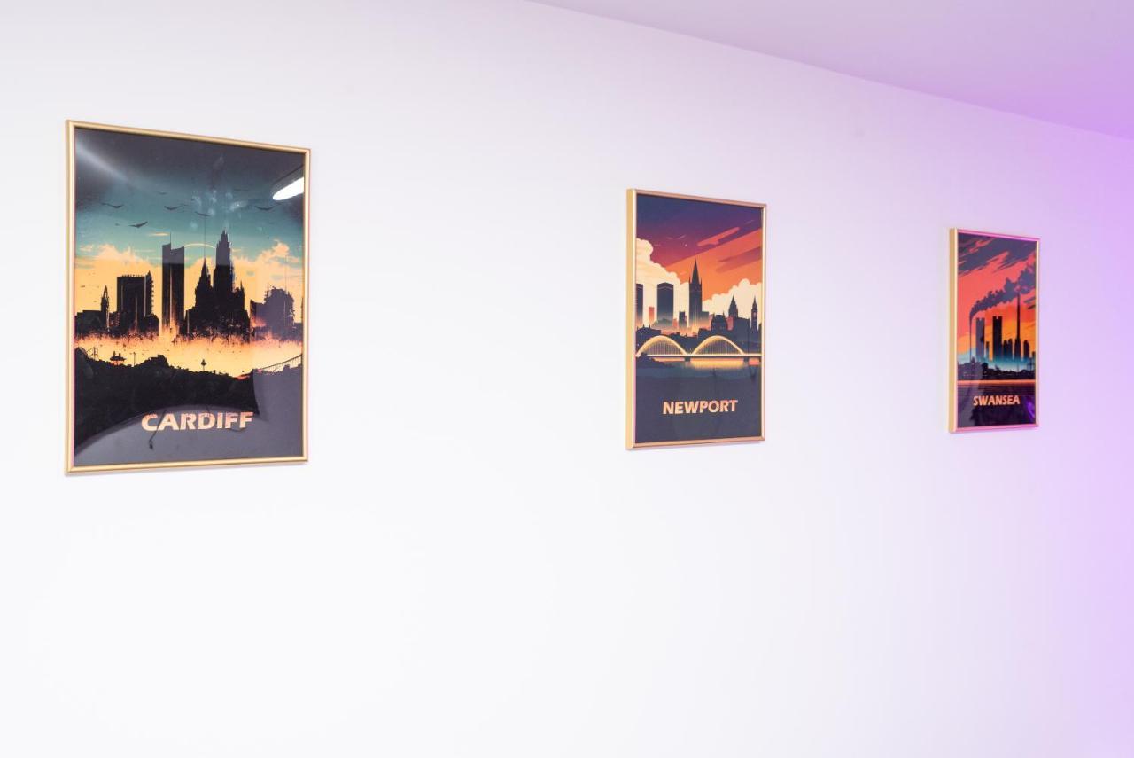 Exquisite Cardiff Apartments- With Garden Lounge & Games Room Eksteriør billede